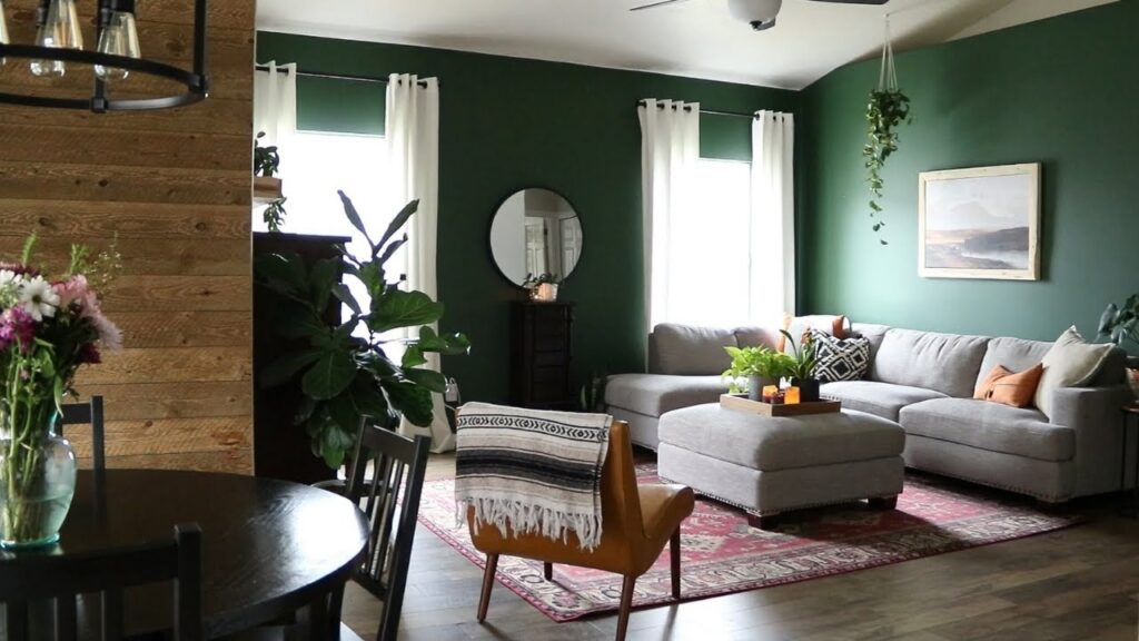 Green Living Room