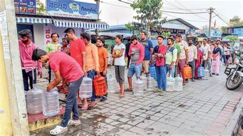 Bengaluru Facing 500 Million Litres Water Shortage