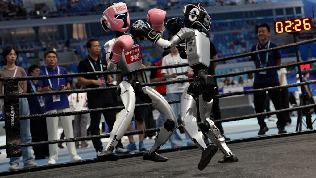 First Humanoid Robot Games