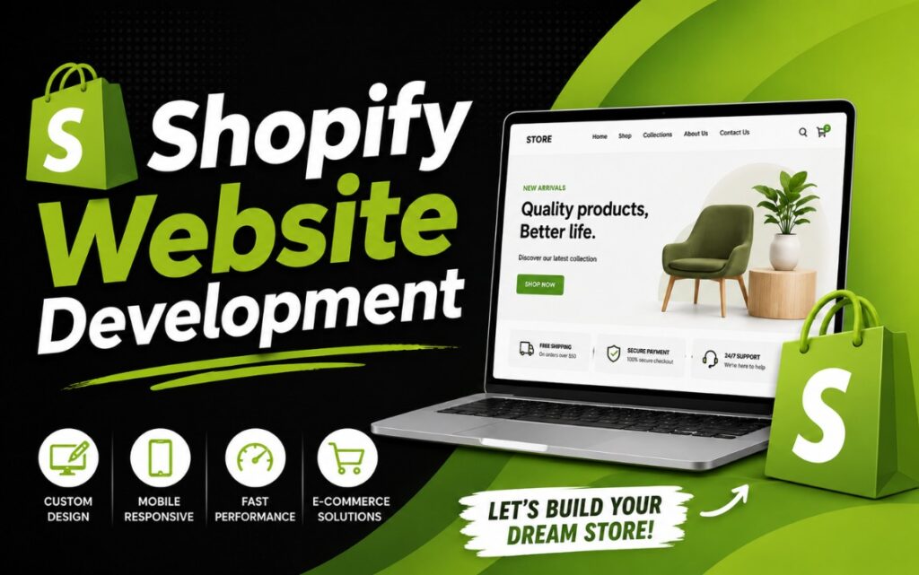 Shopify Website Development For Assured Profit Flows Shopify website Development